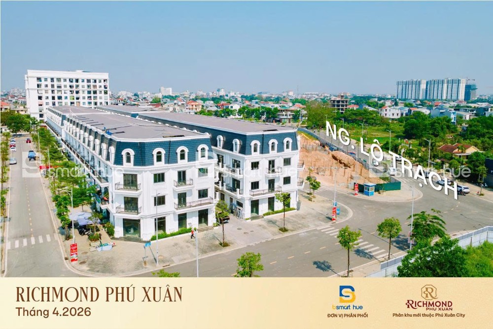 Công Bố Giá Chính Thức Richmond Phú Xuân