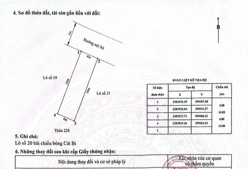 Đất Khu Phân Lô Cát Bi - 56M - Ngõ 5M Cực Nông - Cạnh Cấp 3 Lê Quý Đôn