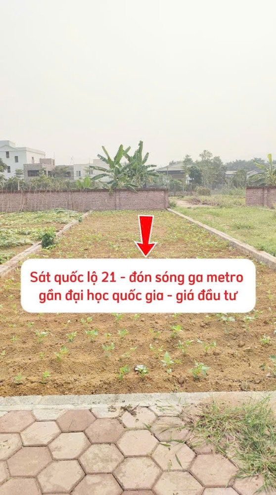 Duy Nhất Đầu Tư Thửa Đất Sát Ga Metro Giá Rẻ - Kinh Doanh Tốt - Sát Đại Học Quốc Gia