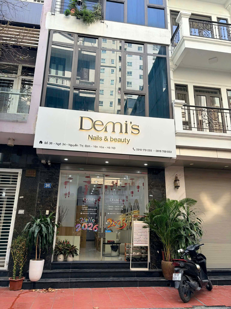 Sang Nhượng Tiệm Nail – Gội Dưỡng Sinh Full Đồ Cao Cấp – Cầu Giấy, Hà Nội