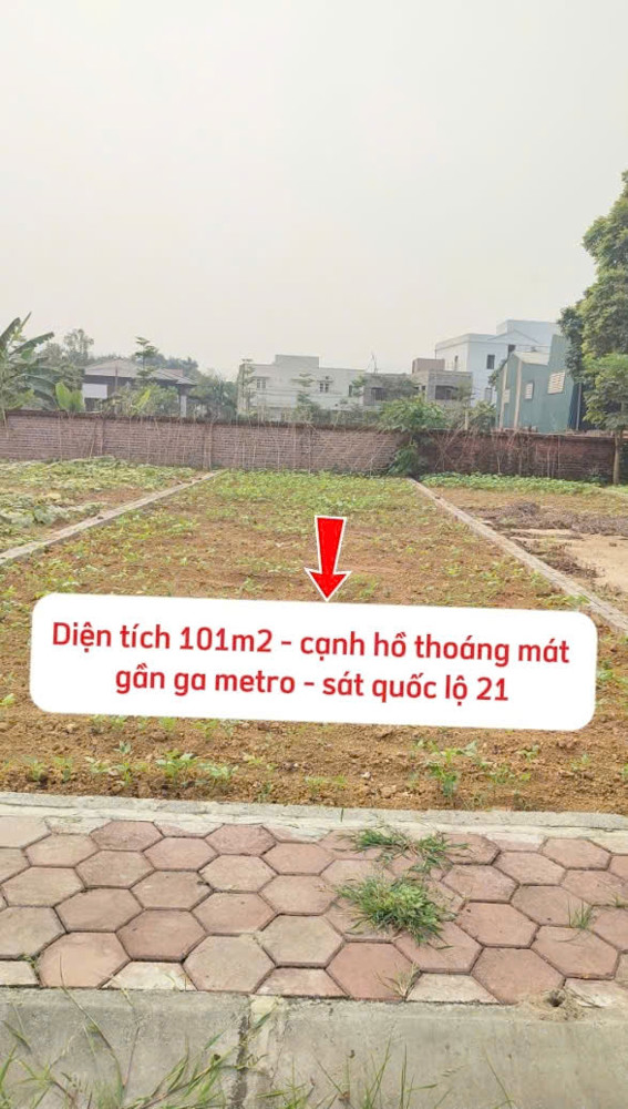 Bán Gấp Lô Đất Hòa Lạc Giá Chỉ Bằng 1 Tô Phở Kinh Doanh Đỉnh