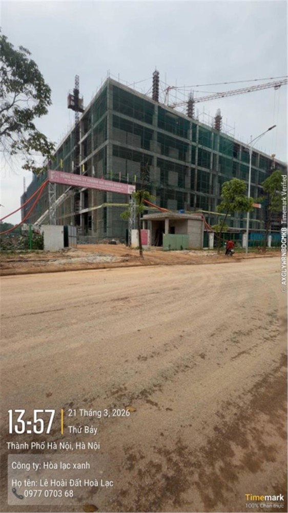 Tiết Lô Lô Đất 100M2 Gần Đh Quóc Gia, Khu Vực Trung Tâm Hoà Lạc