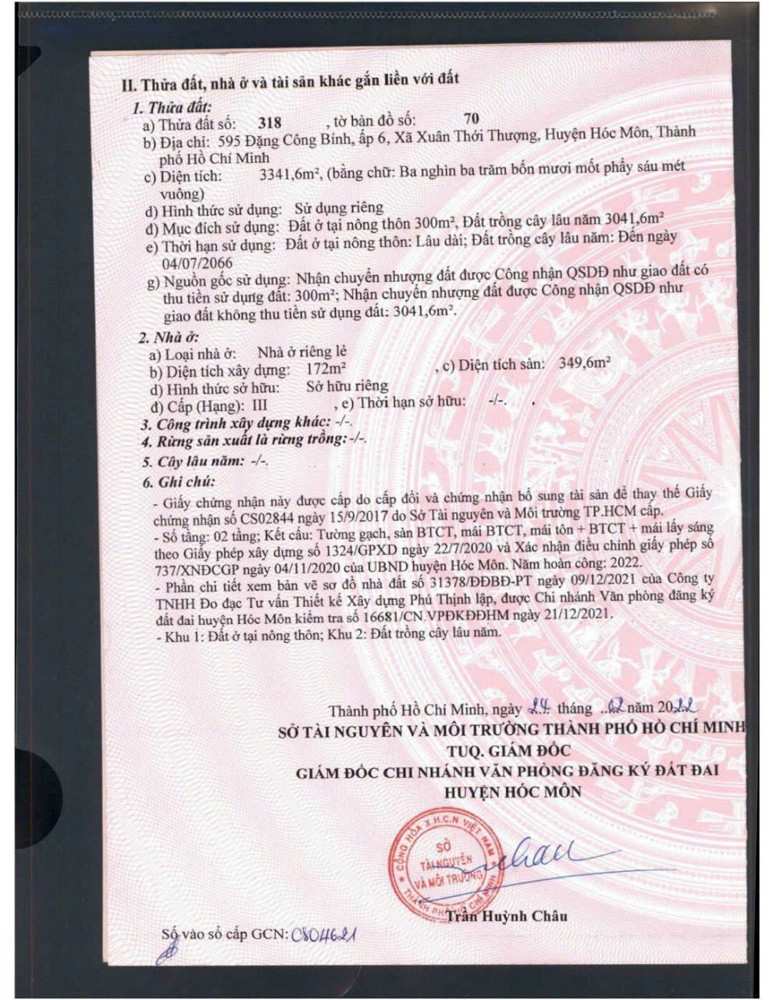 Siêu Phẩm Mt Đặng Công Bỉnh – Ngang 61M – 3.341M² – Chỉ 16Tr/m²