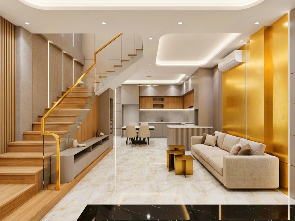 Nhỉnh 10 Tỷ- Quận 7- Gần Ngã 4 Phú Thuận- Nhà Mới 4 Tầng- Dt 60M2- Mặt Tiền Đường Xe Tải