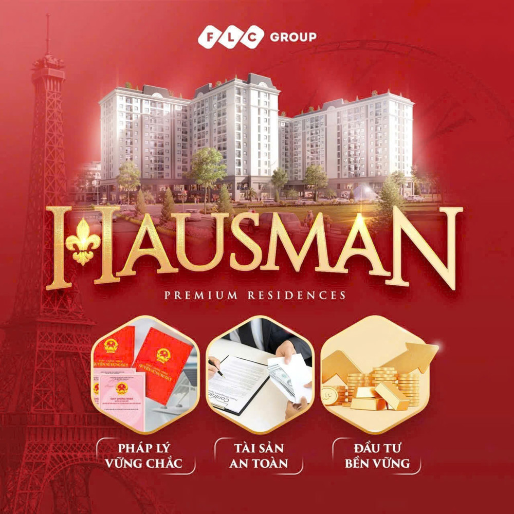 Căn Ngoại Giao Tầng Đẹp Tại Hausman Premium Residences - Flc Đại Mỗ Đường Lê Quang Đạo