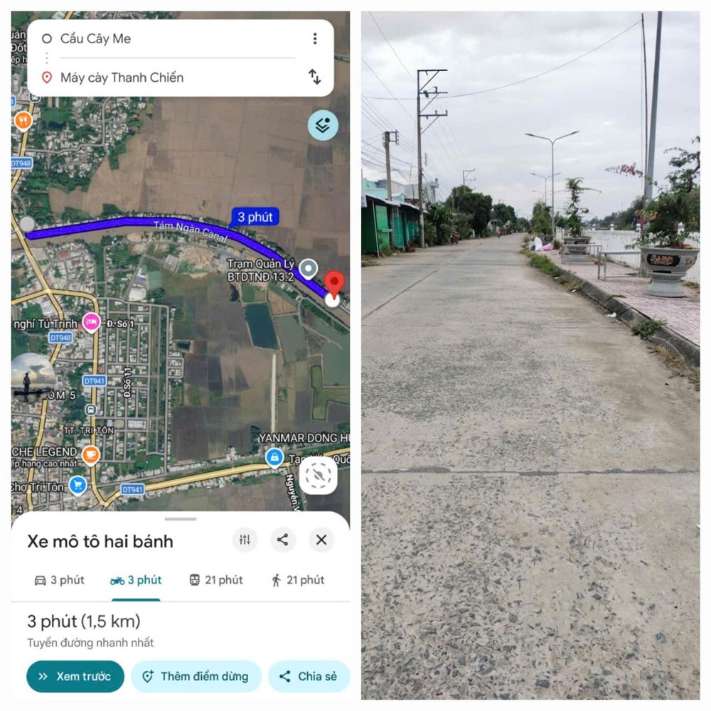 Đất Đẹp - Đầu Tư Sinh Lời - Chính Chủ Bán 2 Lô Đất Tại Xã Châu Lăng, Tri Tôn, An Giang