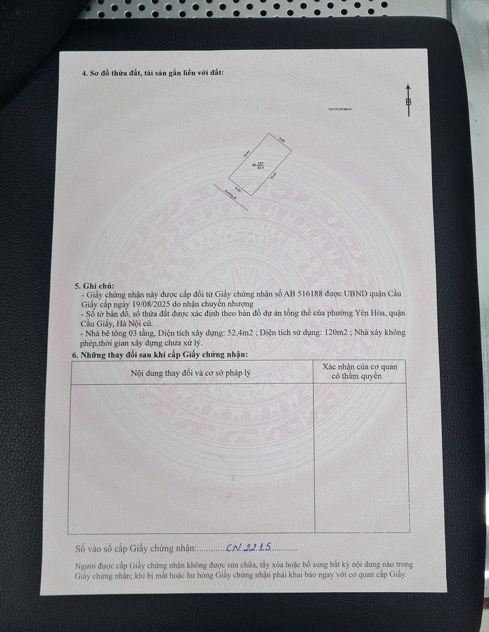 Hiếm Mới – Ccmn Dòng Tiền Cao Ngõ 79 Cầu Giấy Khu Vực Cực Kỳ Khan Hiếm Hàng Mới