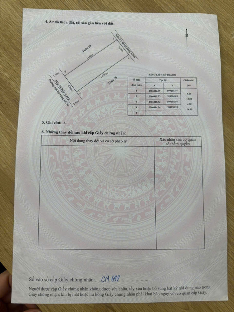 Bán Đất 21B Lê Hồng Phong – Hải An – Khe Thoáng Sau – Giá 99Tr/m²