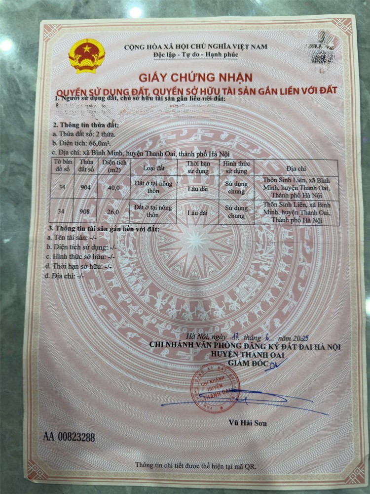 Hot Hot Nhà Đẹp – Giá Tốt – Bán Gấp Nhà 3 Tầng Tại Sinh Liên, Xã Bình Minh, Hà Nội