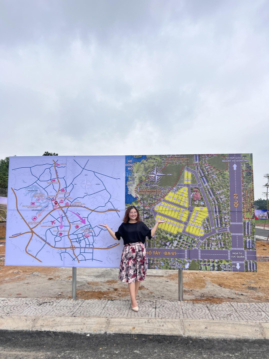 Cảnh Báo - Lô Đất 2 Mặt Tiền Siêu Hiếm Tại Hoà Lạc Nằm Sát Ql21 - Dt 105,5M2 Full Thổ Cư, Sẵn Sổ