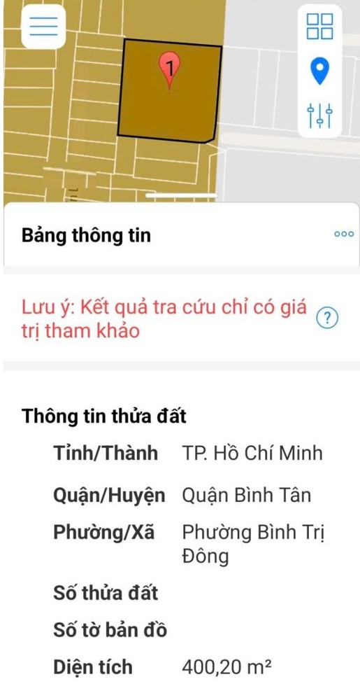 Bán Đất Hẻm 8M Tân Hòa Đông - Gần Phan Anh, 20X20m, Cn 400M2 Thổ, Tiện Xây, 21,9 Tỷ