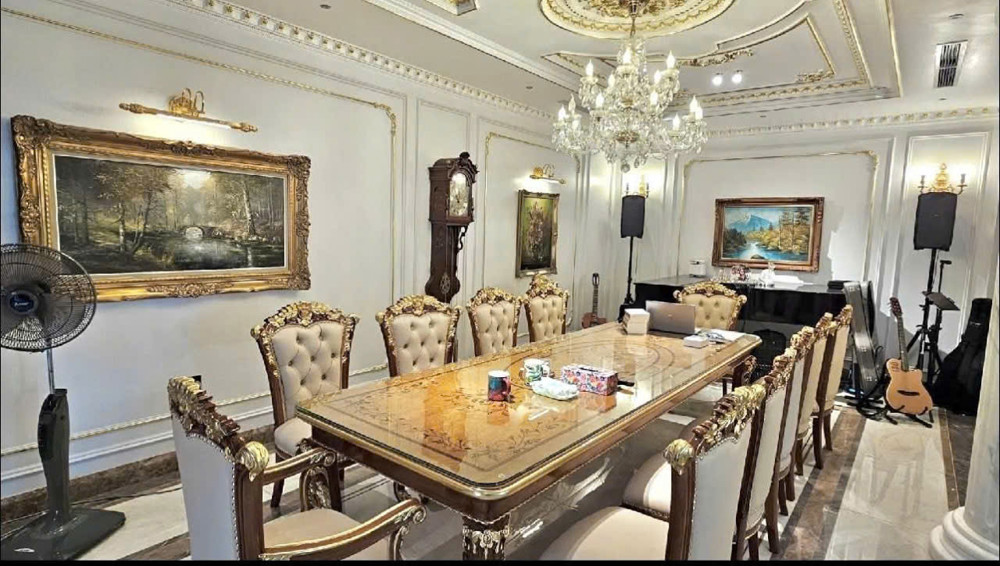 Biệt Thự Khu Đô Thị Văn Phú 190 M 4 Tầng Hoàn Thiện Thang Máy Mt 10 Vỉa Hè Ô Tô Tránh