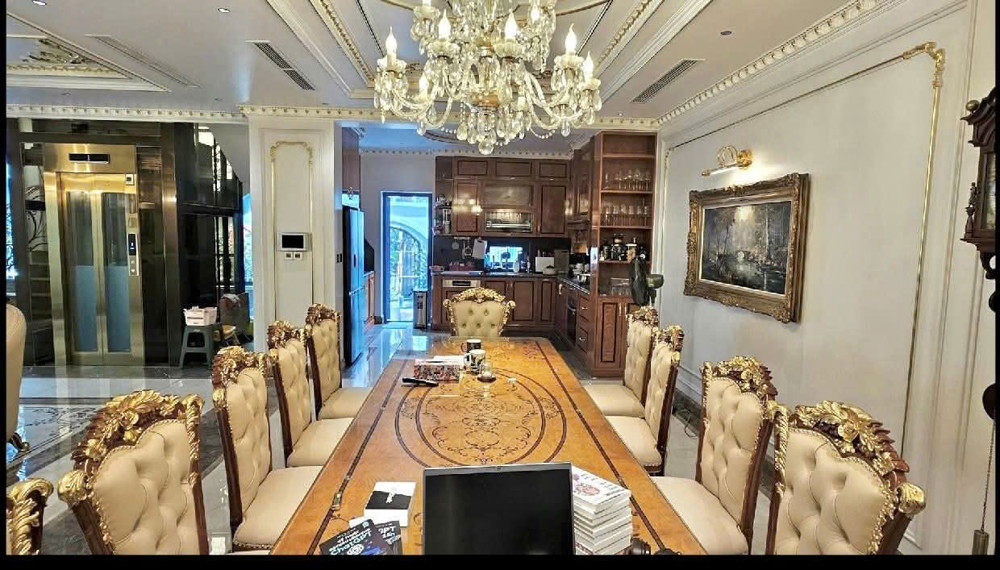 Biệt Thự Khu Đô Thị Văn Phú 190 M 4 Tầng Hoàn Thiện Thang Máy Mt 10 Vỉa Hè Ô Tô Tránh