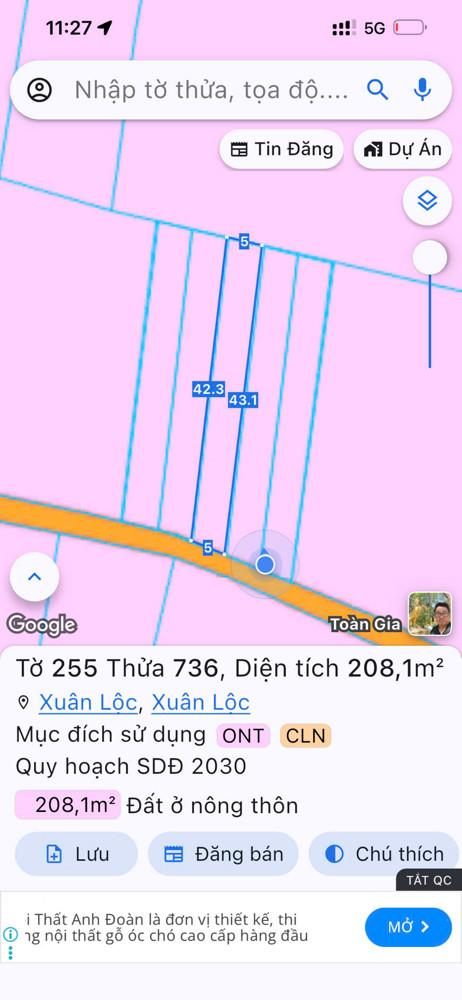 Chính Chủ Cần Bán Đát Nèn Vị Trí Đẹp - Pháp Lý Rổ Ràng - Giá Đầu Tư