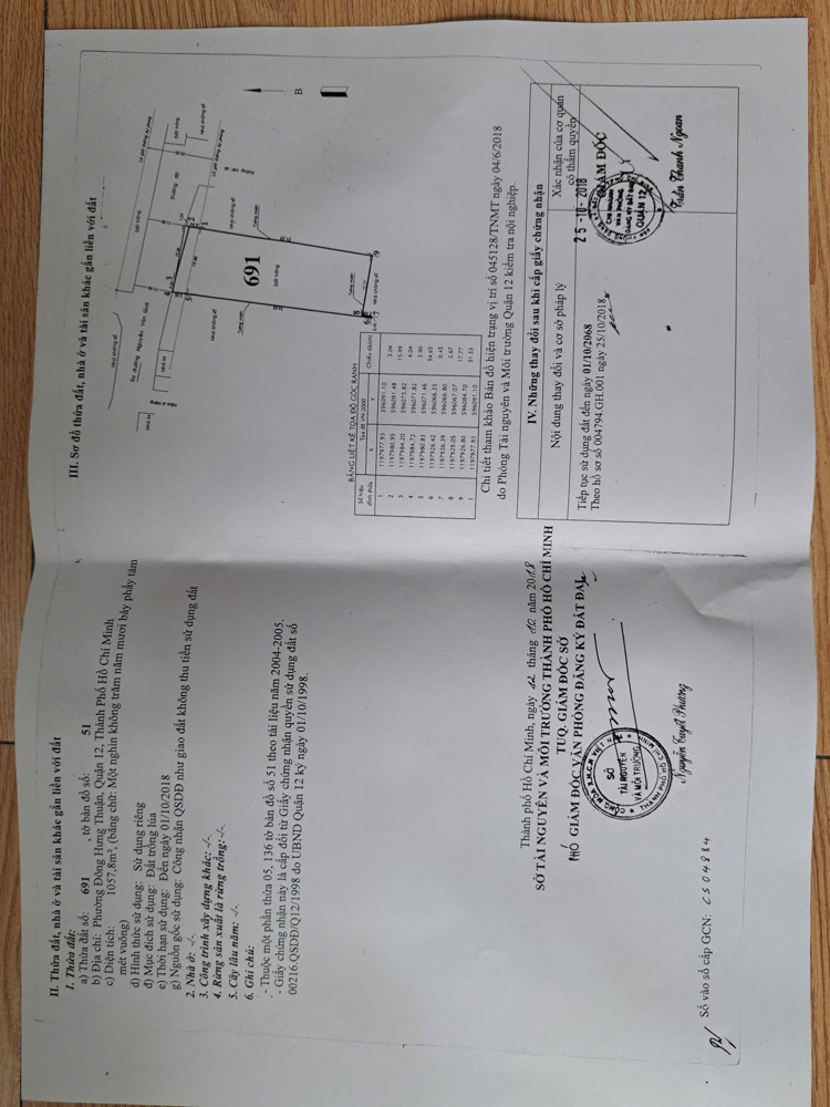 Siêu Phẩm 986M² Thổ Cư – Mặt Tiền Đông Hưng Thuận 10B – Ngang 20M