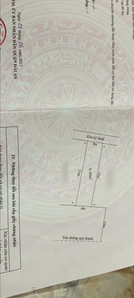 Bán Đất Tđc Lô 9 Lê Hồng Phong – Ngô Quyền – Gần Đường 30M – Giá 128Tr/m²