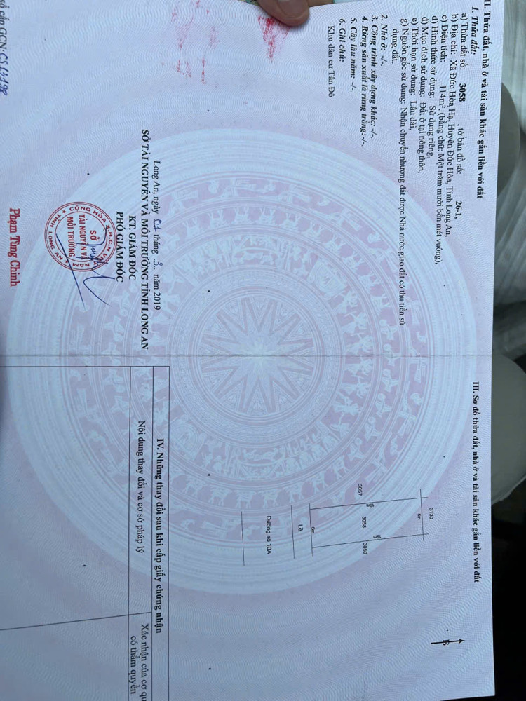 Bán Đất Nền View Hồ – Kdc Tân Đô, Đức Hòa, Long An