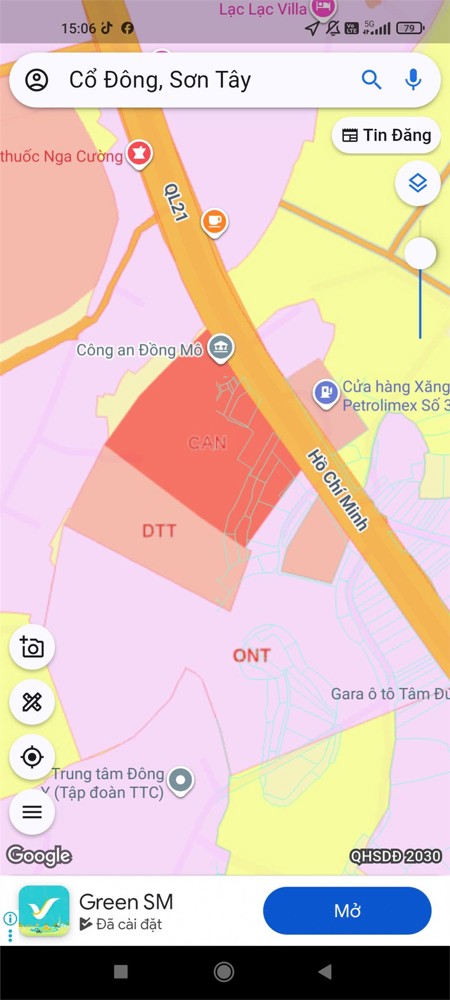 Đất Mặt Đường Làn 2 Của Ql21, Trung Tâm Mới Của Đô Thị Vệ Tinh Hòa Lạc.giá Chỉ Nhỉnh 3 Tỷ, Pháp