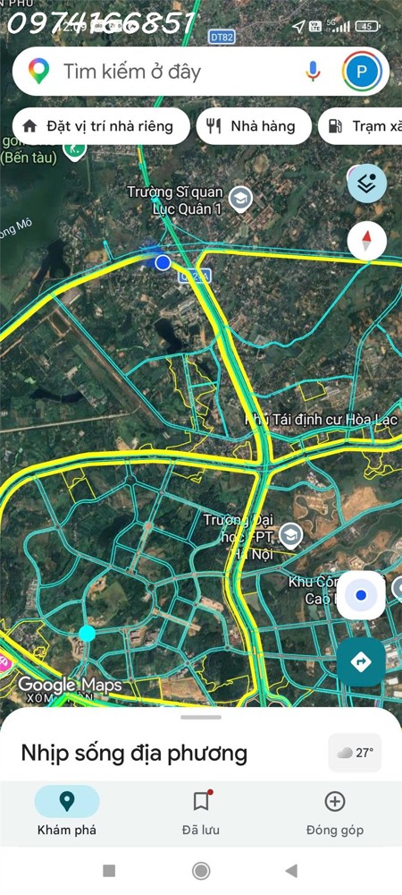 Đất Nền Hòa Lạc Bám Trục Hồ Tây - Ba Vì Giá Chỉ Hơn 3 Tỷ, Chuẩn Pháp Lý!