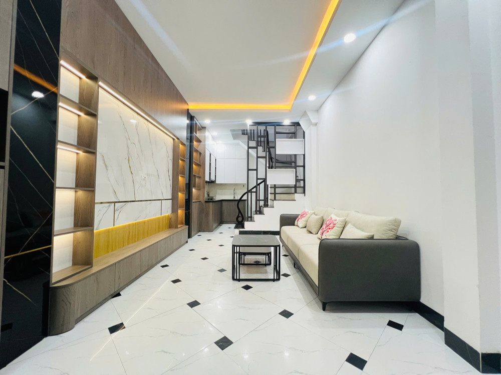 Duy Nhất 1 Căn Hoàng Mai - Giáp Nhị 36M 5 Tầng 4 Ngủ Full Nội Thất Sách Vali Về Ở Ô Tô Đỗ Cửa 