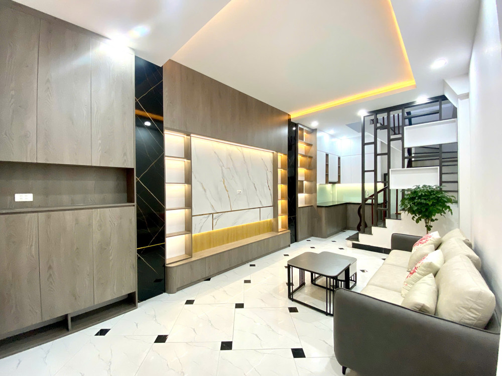 Duy Nhất 1 Căn Hoàng Mai - Giáp Nhị 36M 5 Tầng 4 Ngủ Full Nội Thất Sách Vali Về Ở Ô Tô Đỗ Cửa 