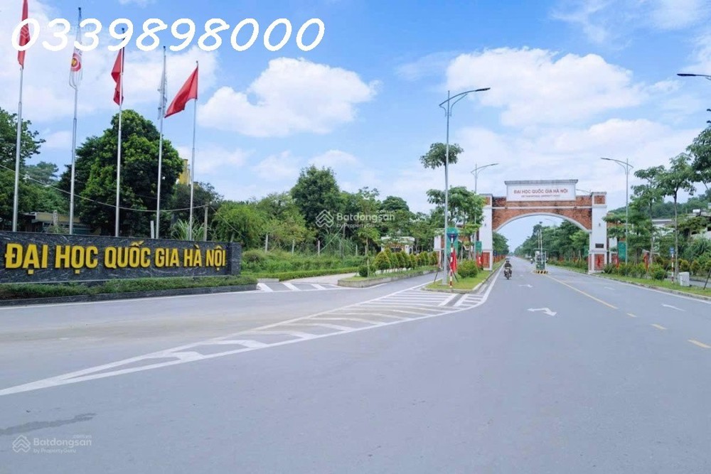 Bán Cắt Lỗ Lô 100M2 Full Thổ Cư-Gần Công Nghệ Cao Hoà Lạc & Đại Học Quốc Gia Chỉ Nhỉnh 2,5 Tỷ