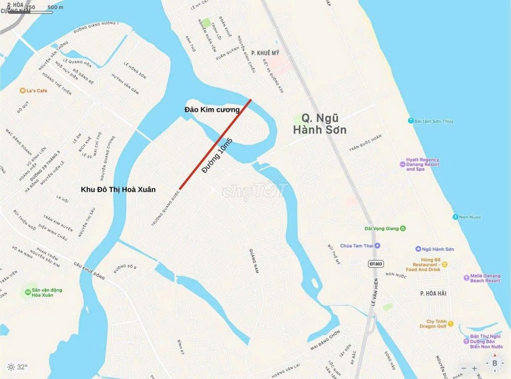 Hot Hot – Đầu Tư Là Sinh Lời- Chính Chủ Cần Bán Gấp Đất Tại Phường Hòa Qúy, Quận Ngũ Hành Sơn, Đà