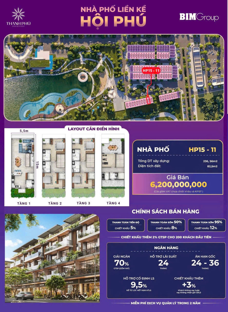 Nam Châm Hút Dòng Tiền – Đầu Tư Ngay Kẻo Lỡ - Thanh Phú Centre Point - Bến Lức - Tỉnh Long An