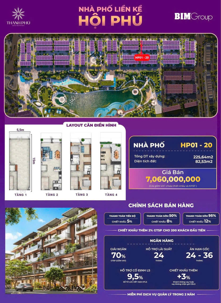 Nam Châm Hút Dòng Tiền – Đầu Tư Ngay Kẻo Lỡ - Thanh Phú Centre Point - Bến Lức - Tỉnh Long An