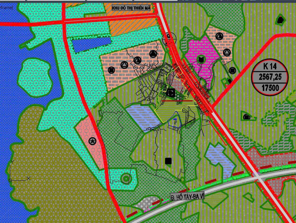 3.8 Tỷ Lô Đất Cạnh Tái Định Cư Mặt Đường Ql21 Tại Hoà Lạc