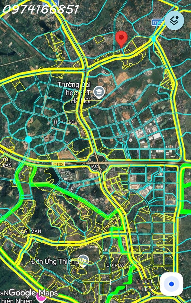 Còn Duy Nhất 1 Lô Đất Nền Hòa Lạc Rất Gần Fpt, Bảo Tàng Vũ Trụ Việt Nam. Giá Chỉ Hơn 4 Tỷ. Cam Kết