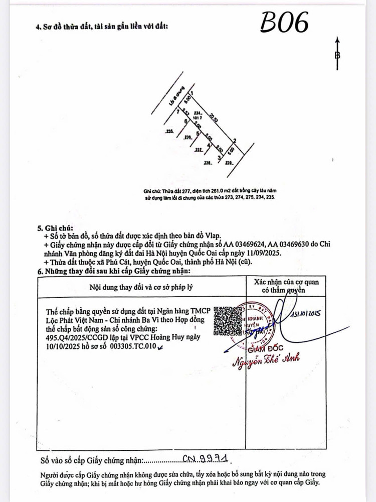 Chính Chủ Bán Đất Liền Kề Sát Tái Định Cư Bắc Phú Cát/ Hòa Lạc 101.7M2 Đất Fun Thổ Cư. 4.X Tỷ , Lh