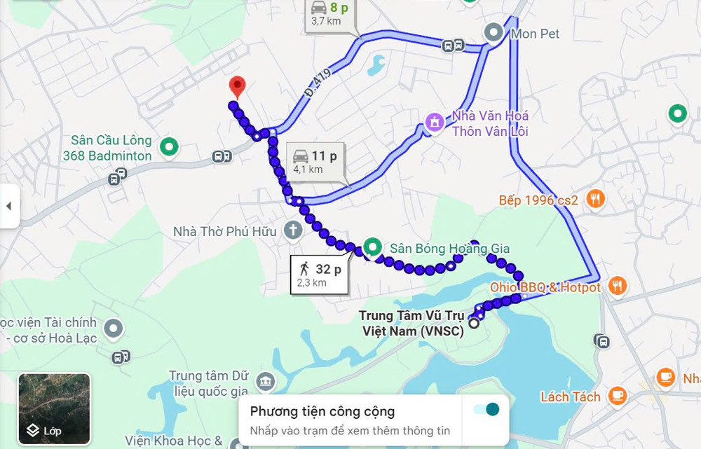 Chính Chủ Bán Lô Đất Hòa Lạc, Mặt Đường Tỉnh 420. Cách Trung Tâm Vũ Trụ Việt Nam 2,3Km. Vị Trí Lõi