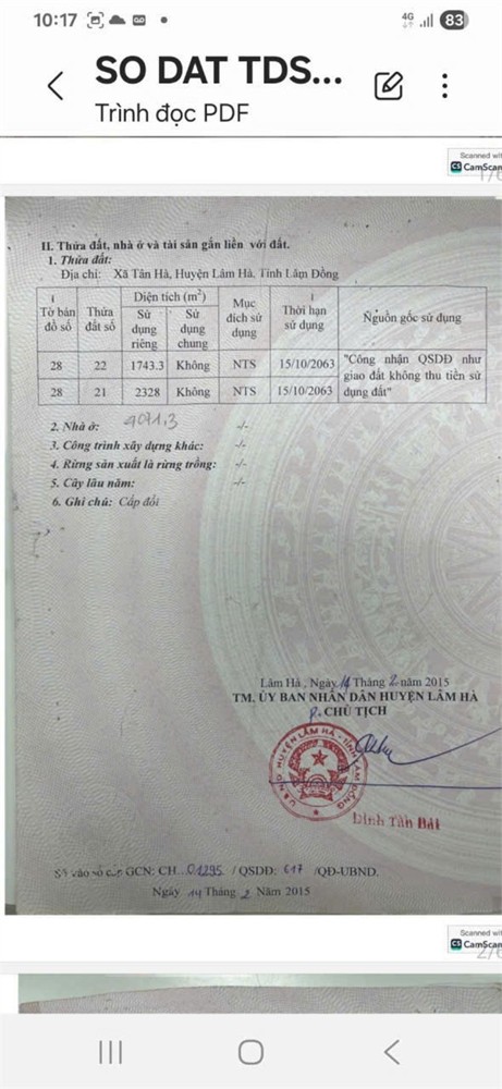 Hot Hot Đất Đẹp – Giá Tốt – Chính Chủ Bán Đất Tại Xã Tân Hà, Huyện Lâm Hà, Lâm Đồng