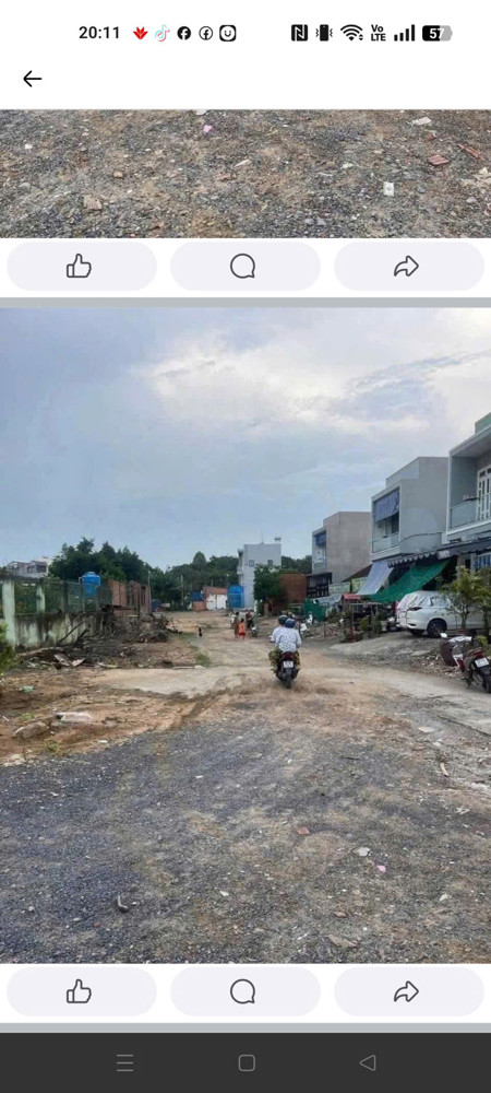 Bán Đất Nền Vị Trí Đẹp – Trục Chính Vào Khu Phức Hợp Cù Lao Tân Vạn – Giá 4,7 Tỷ