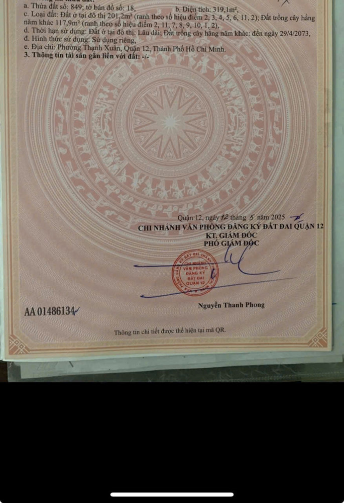 Mặt Tiền Tx35 – Ngang 8M Hiếm – Kinh Doanh Đa Ngành – Giá 13 Tỷ