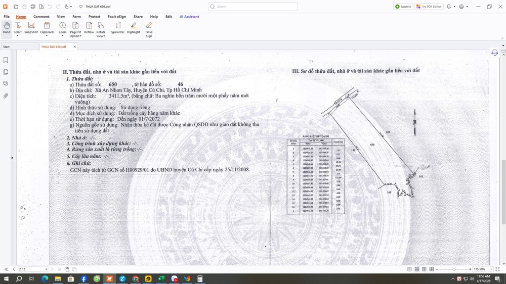 Đất Lớn An Nhơn Tây – 9.000M² – 4 Sổ Riêng – Chỉ 12 Tỷ Đón Són Vinhomes