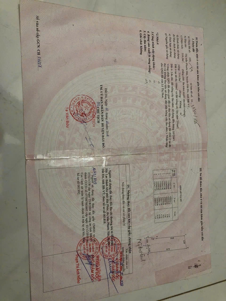 Bán Đất Mặt Tiền Nguyễn An Ninh – Phước Hải – Gần Biển – Giá Tốt Đầu Tư