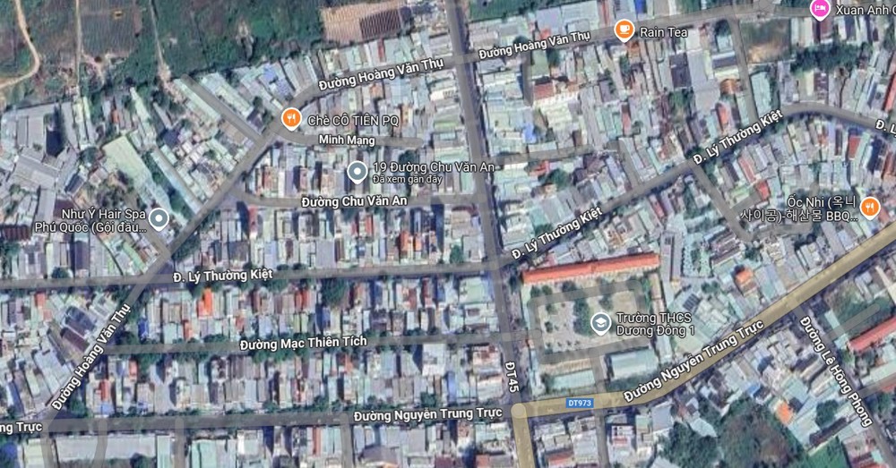 Bán Đất Mt Chu Văn An, Dương Đông – 110M² Thổ Cư – Có Nhà Cấp 4 , Giá 10,3 Tỷ