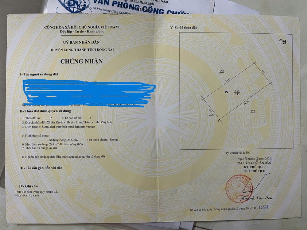 Chính Chủ Bán 2 Lô Đất Tc Đã Xây Dựng Thành Nhà Trọ Có 22 Phòng Cho Thuê Tại Xã An Phước