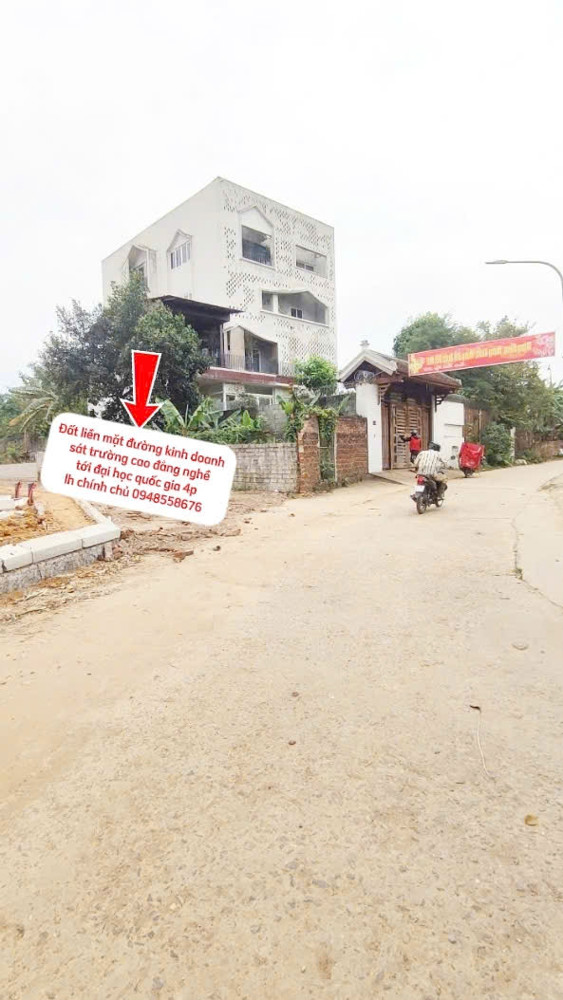 Duy Nhất 1 Lô Lô Đất Đẹp 102M Ngay Sát Trường Cao Đẳng Nghề, Sổ Đỏ Chính Chủ