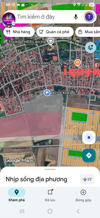 Bán 99M2 Đất X7 Lỗ Khê - Đối Diện Tttm Vin Liên Hà