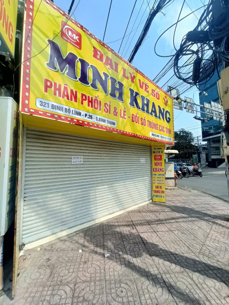 Cho Thuê Nhà Kd Mặt Tiền 1 Trệt 1 Lửng, 75M2 Tại Góc Ngã Tư Nguyễn Xí – Đinh Bộ Lĩnh, P.26, Bình