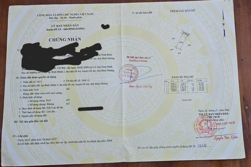 Chính Chủ Bán Nhà Ở Sẵn – Sổ Hồng Riêng – Full Tiện Nghi Tại Dĩ An, Bình Dương