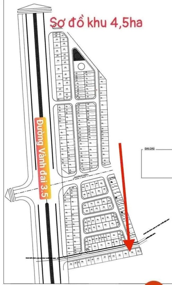 Tôi Cần Thanh Khoản Lô Đất Dịch Vụ Van Canh Khu 4.5Ha Diện Tích 54M Giá 18Xtr/m
