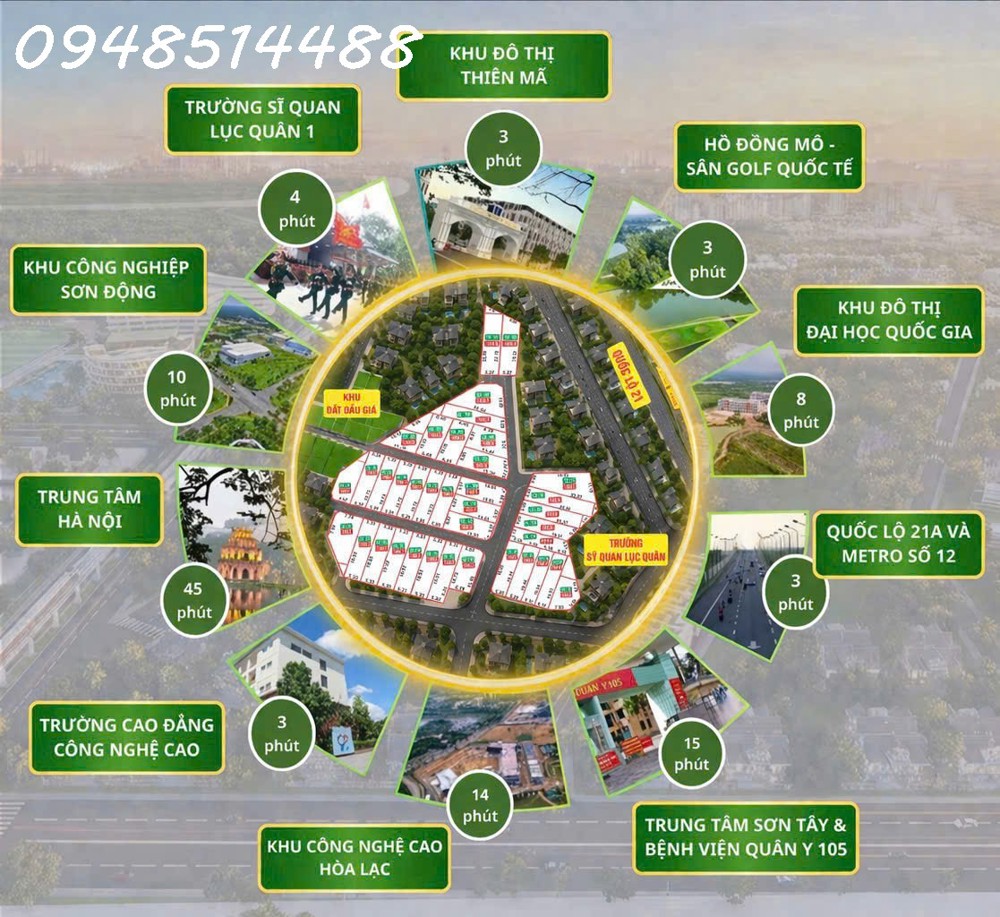 Hàng Hiếm - Đất Sát Dự Án Đất Đấu Giá - Cơ Hội Không Có Lần 2