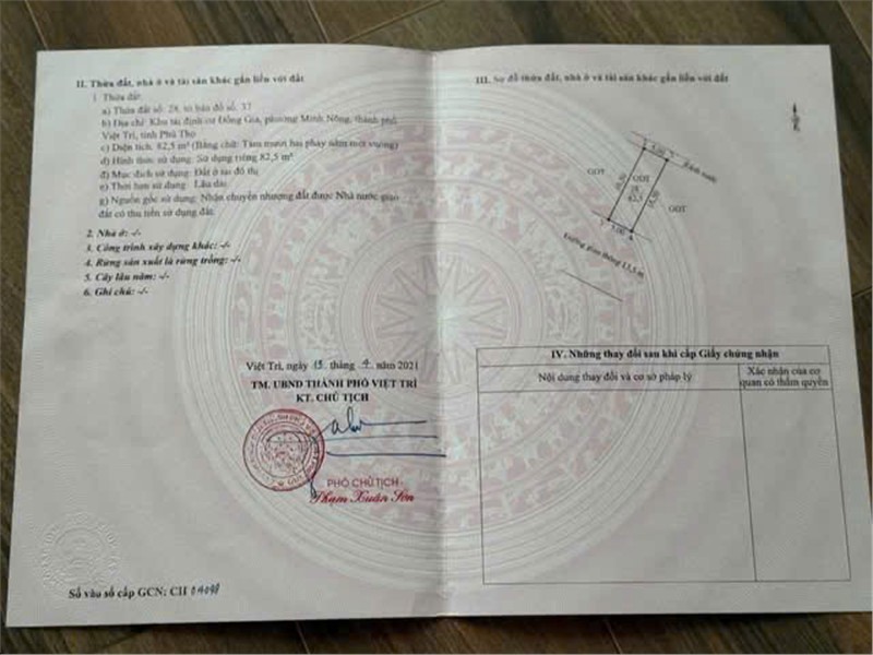 Đất Đẹp - Chính Chủ Cần Bán Đất Kđt Đồng Gia, P. Việt Trì (Khu Trung Tâm Của Tp. Việt Trì) Phú Thọ