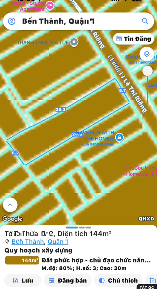 Hiếm - Ngang 6M*26m - Bán Nhà 2 Tầng Hxh Đ.lê Thị Riêng, Q1 - Chỉ 30M Nhìn Ra Mt - Vị Trí Vip Không