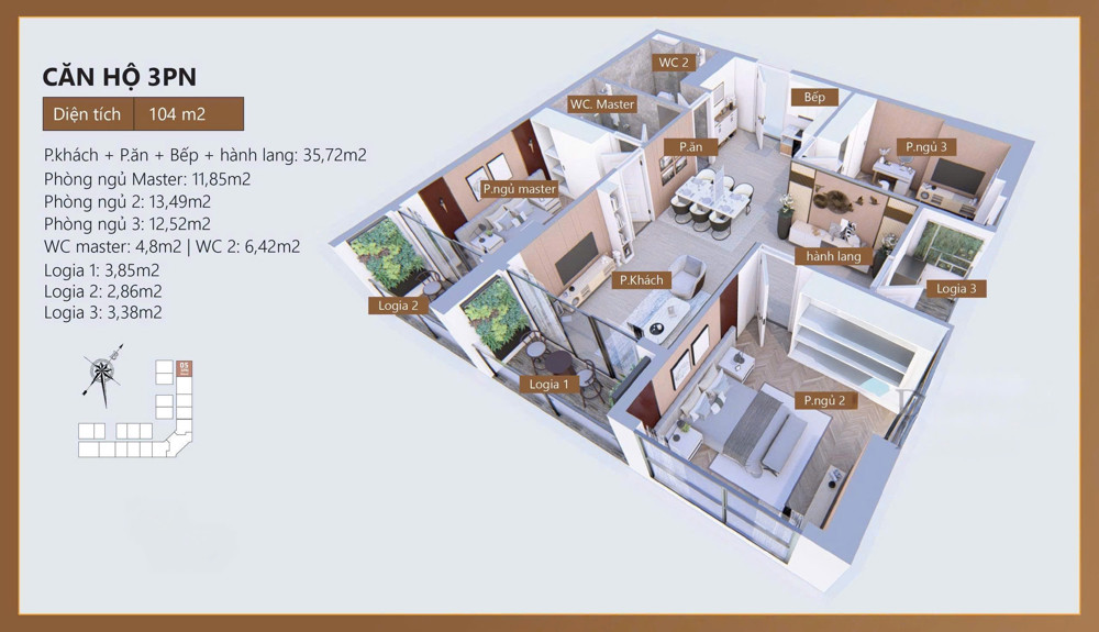 Có Sẵn 3 Suất Mua Căn Góc, View Đẹp Nhất Dự Án Mipec Iconia Lakeside - 54 Tố Hữu, Giá Cực Tốt