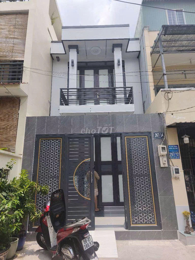 Giá Tốt: Cho Thuê Nhà Mới Xây, 1 Trệt 1 Lầu, 70M2, Hẻm Rộng 6M, P.tân Tạo, Bình Tân